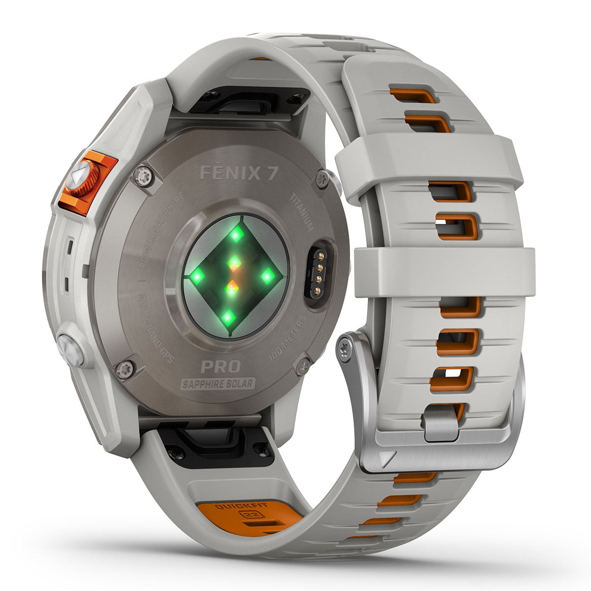 Garmin fenix 7 Pro Solar Smartwatch - 47mm, Slate Gray Case, Black