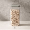thumbnail image 3 of Bigersell Food Storage Containers with Lids Airtight Stackable Plastic Kitchen and Pantry Organization Storage Dry Food Canisters for Cereal, Dry Food, Flour and Sugar K, 3 of 3