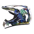 thumbnail image 3 of Greeniant Carreras profesionales de Motocross Casque hors route Casque Moto Capacete Moto Casco todoterreno de dibujos animados para niños Casco Ciclismo Weiße Krallen, 3 of 6