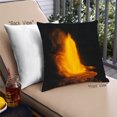thumbnail image 1 of Ahgly Company Earth Volcano Coussin Extérieur, 18 Pouces par 18 Pouces, 1 of 6