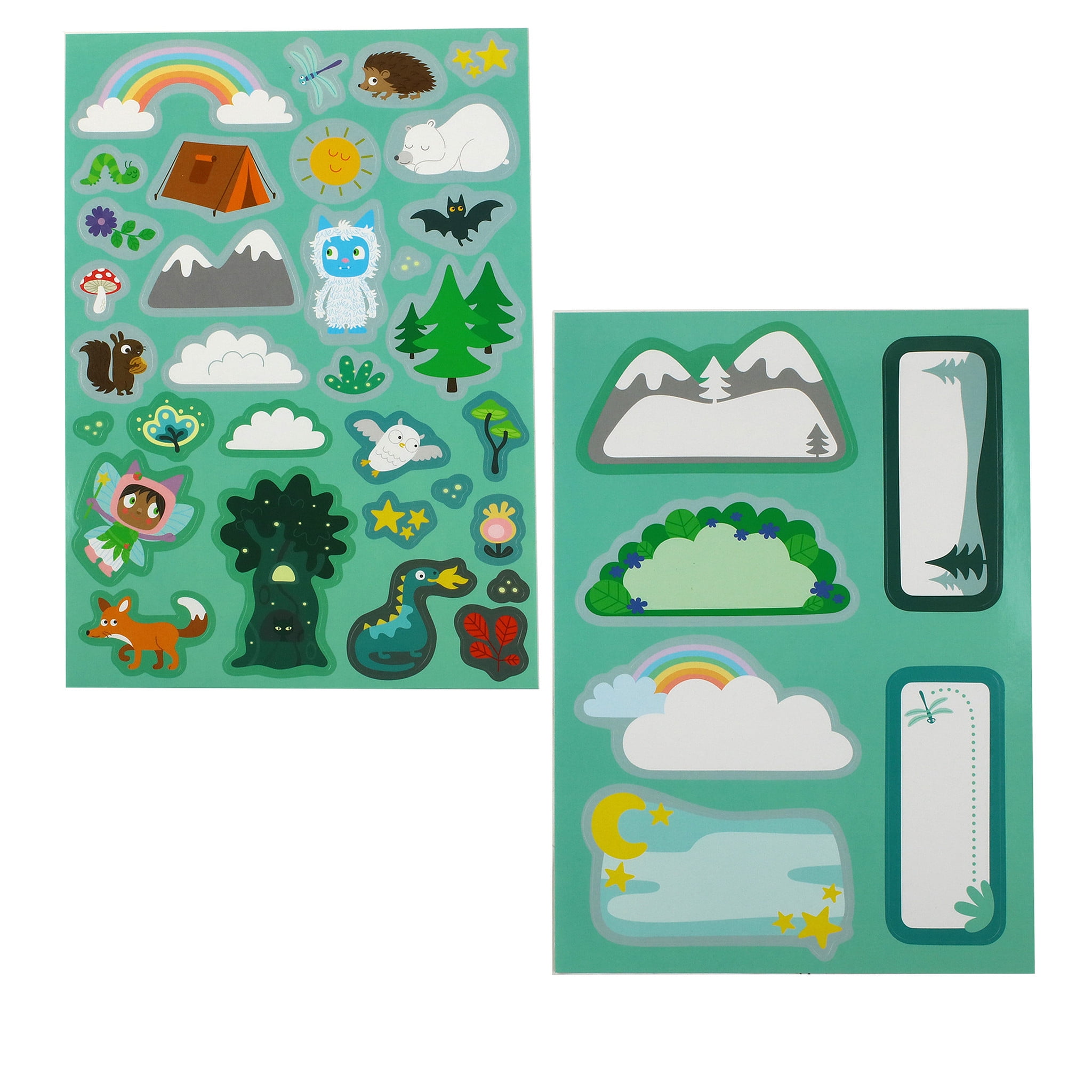 Tonies Tabletop Shelf Mountain Magnetic Wood Display for Tonie and Figures Storage