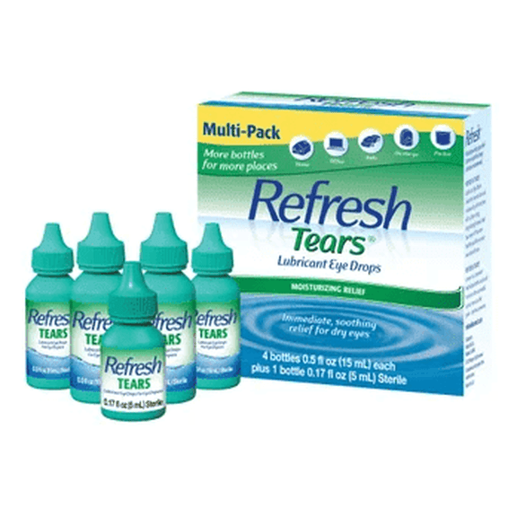 Refresh Tears Lubricant Eye Drops Multi-Pack, 65 ml.