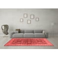 thumbnail image 3 of Ahgly Company Indoor Rectangle Oriental Red Industrial Area Rugs, 3' x 5', 3 of 4
