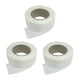 thumbnail image 1 of 3X Cinta Autoadhesiva de Malla de Fibra de Vidrio Blanca para Agujeros de Grietas, 1 of 4