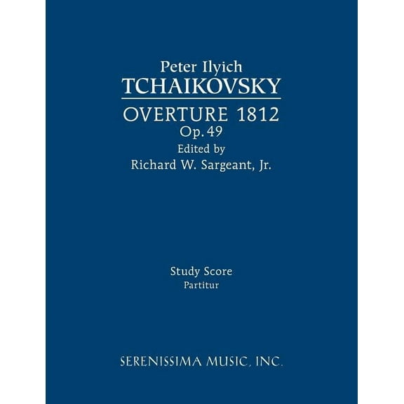 Overture 1812, Op.49: Study score, (Paperback)