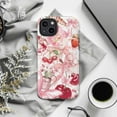 thumbnail image 5 of Coquette Cherry Phone Case for iPhone 17 16 15 14 13 12 11 Pro Plus Mini, Cute Pink Bow Strawberry Cover, Aesthetic Soft Girl Collage, 5 of 5