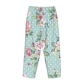 thumbnail image 4 of Kdxio Women's Comfy Stretch Vintage FloralPrint Drawstring Pajama Pants-XX-Large, 4 of 9