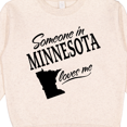 thumbnail image 3 of Inktastic Someone in Minnesota Loves Me Toddler Sweatshirt, 3 of 4