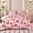 Red Floral, variant on Koniroom 2PCS Lavender Purple Floral Comforter Set Twin Size, Kids Teen Girls Watercolor Botanical Boho Bedding Sets with Cute Flowers for Children