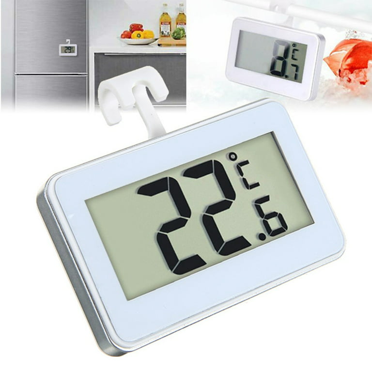 Temperature Gauge, Large Screen Thermometer Digital Display For
