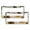 Pattern-224, variant on Retro Plaid License Plate Cover 2 Pcs Set Buffalo Plaids Check Standard Car Tag Cover Holder for Girl Women Men Vehicles 2 Holes Aluminum License Plate Frames