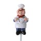 thumbnail image 2 of Kearding Cartoon Cocinero Resina Lindo Metal Autoadhesivo Gancho Puerta Pared Percha Rack Organizadores de utensilios de cocina No.03, 2 of 4