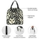 thumbnail image 4 of Easygdp Abstract Cat Faces Pattern Bolsa Térmica Premium - Tela Oxford Impermeable, Gran Capacidad, Bolsillo Frontal, Unisex para Trabajo, Escuela, Actividades al Aire Libre y Picnics, 4 of 8