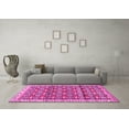 thumbnail image 3 of Ahgly Company Indoor Rectangle Persian Pink Traditional Area Rugs, 2' x 4', 3 of 4