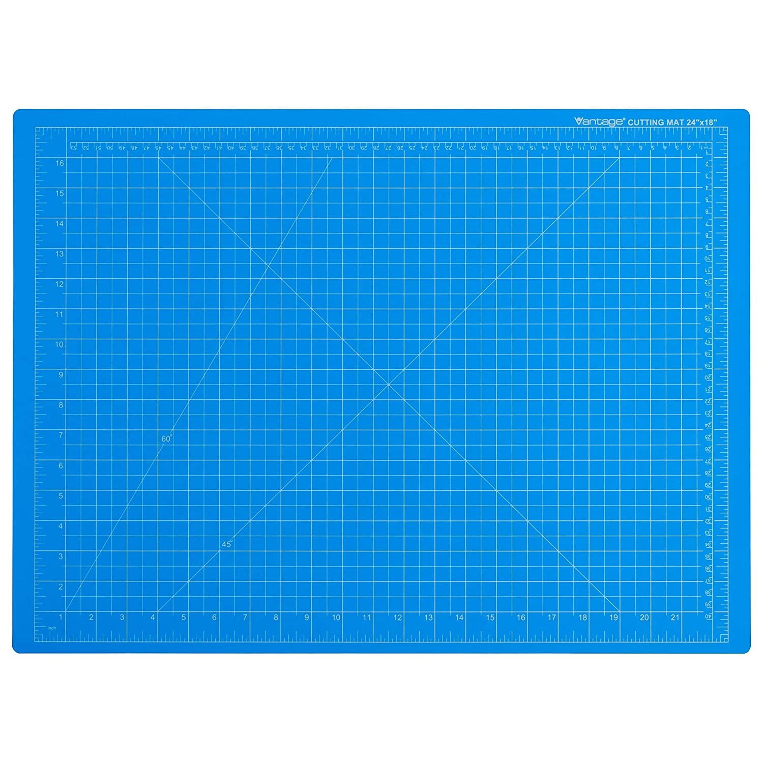 Vantage 10673 Self-Healing Cutting Mat, 24x36, 1/2 Grid, Layers for Max  Healing, Perfect for Crafts  Sewing, Black, [SELF-HEALING] -- 5-layer  de...