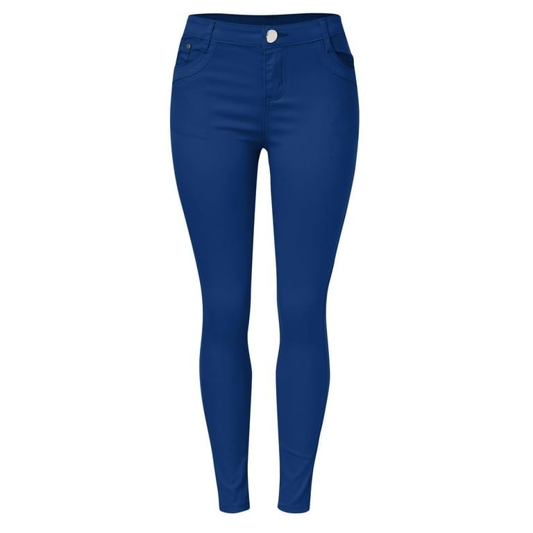 Work Trousers Basic edition jeans for women Basic jeans for women Basic edition womens jeans Pants For Women High Rise Fashion Jean Classic Solid