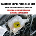 thumbnail image 5 of CSYANXING Coolant Radiator Cap TPE Plastic 54201 For JEEP Grand Cherokee 1997 2010 Auto Cooling System Direct Replacement, 5 of 9