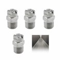 thumbnail image 1 of High Pressure Stainless Steel Spray Nozzles - For Surface Cleaners Washing Nozzle 65 Degrees Opening 1.3 Mm Threaded Connection 1/4'', 1 of 5