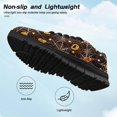 thumbnail image 7 of Chririnla Halloween Shoes for Boys Girls Knitted Mesh Running Athletic Shoes with Pumpkin Cobweb Sneakers Non Slip Festival Flats for Kids 13, 7 of 7