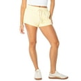 thumbnail image 2 of Celebrity Pink Women's Tie Front Fleece Shorts, Sizes XS-4X, 2 of 6