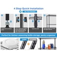 thumbnail image 6 of CL.HPAHKL 5-Tier Adjustable Wire Shelving Unit, NSF Certified Commercial Metal Storage Rack 1250 LBS Capacity, Adjustable Steel Shelves for Kitchen, Garage, Restaurant, 36" L x 14" W x 72" H, Black, 6 of 6