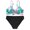 A, variant on LYMAYTER Kids Girls 2-Piece Swimsuit Summer Beach Spaghetti Strap Tie Swimsuits for Teen Girls 7-16 Years Old