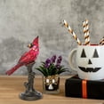 thumbnail image 4 of Crystal Table Lamp Cardinal Red Bird Stained Glass Night Light for Bedroom Living Room Decor, 4 of 7