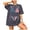 Dark Gray, variant on Womens Oversized Summer T-Shirts Plus Size Short Sleeves 4th of July Shirts USA Shirt (Orange, XXL)