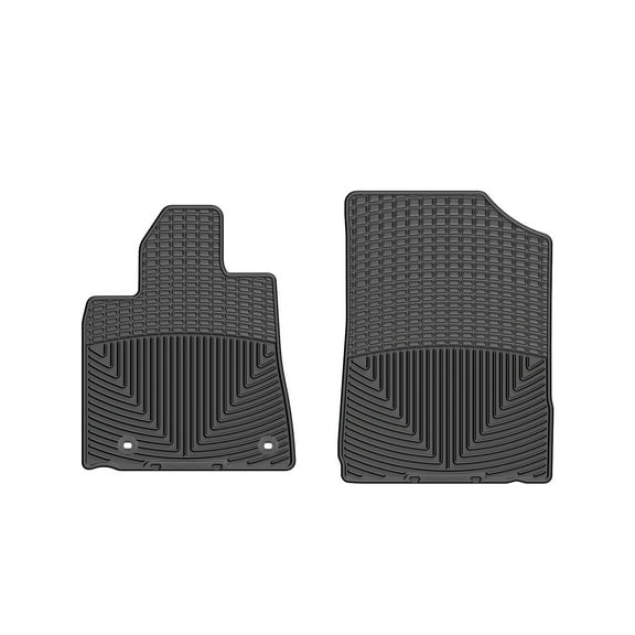 WeatherTech All-Weather Floor Mats compatible with Toyota Sequoia, Tundra - 1st Row (Driver & Passenger), Black