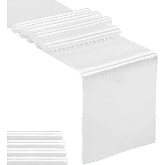 Satin Table Runner , Table Runners for Wedding, Birthday Parties, Banquets Decorations