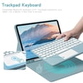 thumbnail image 4 of Funda con teclado táctil para iPad Pro 11 2024 con ratón, color negro, 4 of 8