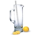 thumbnail image 3 of Mouth Blown European Crystal Martini Pitcher and Stirrer  54 oz, 3 of 3