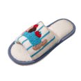 thumbnail image 3 of ichuanyi Fuzzy Open Toe Slippers for Women Indoor Cozy Fluffy Ladies Slippers, Cute Dachshund Winter Bedroom House Shoes Slip On Slides Sandal, 3 of 8