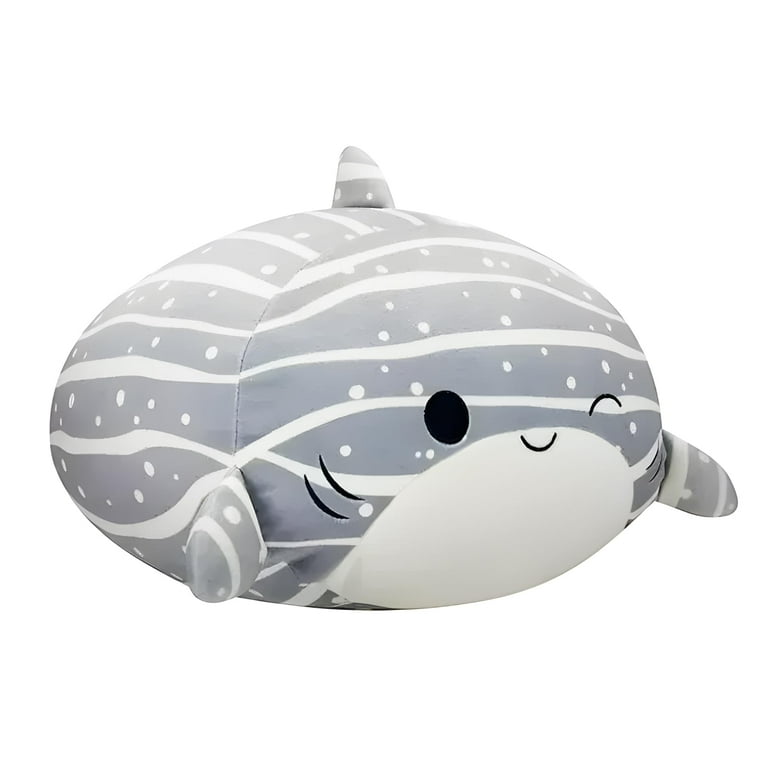 白砡　魚　置物　2g 東S8-0529☆2F Squishmallow 8 Inch Stackable Plush | Sachie The Whale Shark