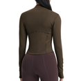 thumbnail image 2 of Chaqueta Colorskin para mujer, ligera y con cremallera, para correr, yoga, 2 of 6