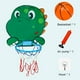 thumbnail image 3 of Kuymtek Aro Baloncesto Ajustable para Aro Baloncesto para (estilo Dinosaurio Pequeño), 3 of 7