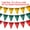 Red/Green/Gold, variant on Uxcell Pennant Banner Flags, Colorful Triangle Banners Party Banner Bunting Garland String Green