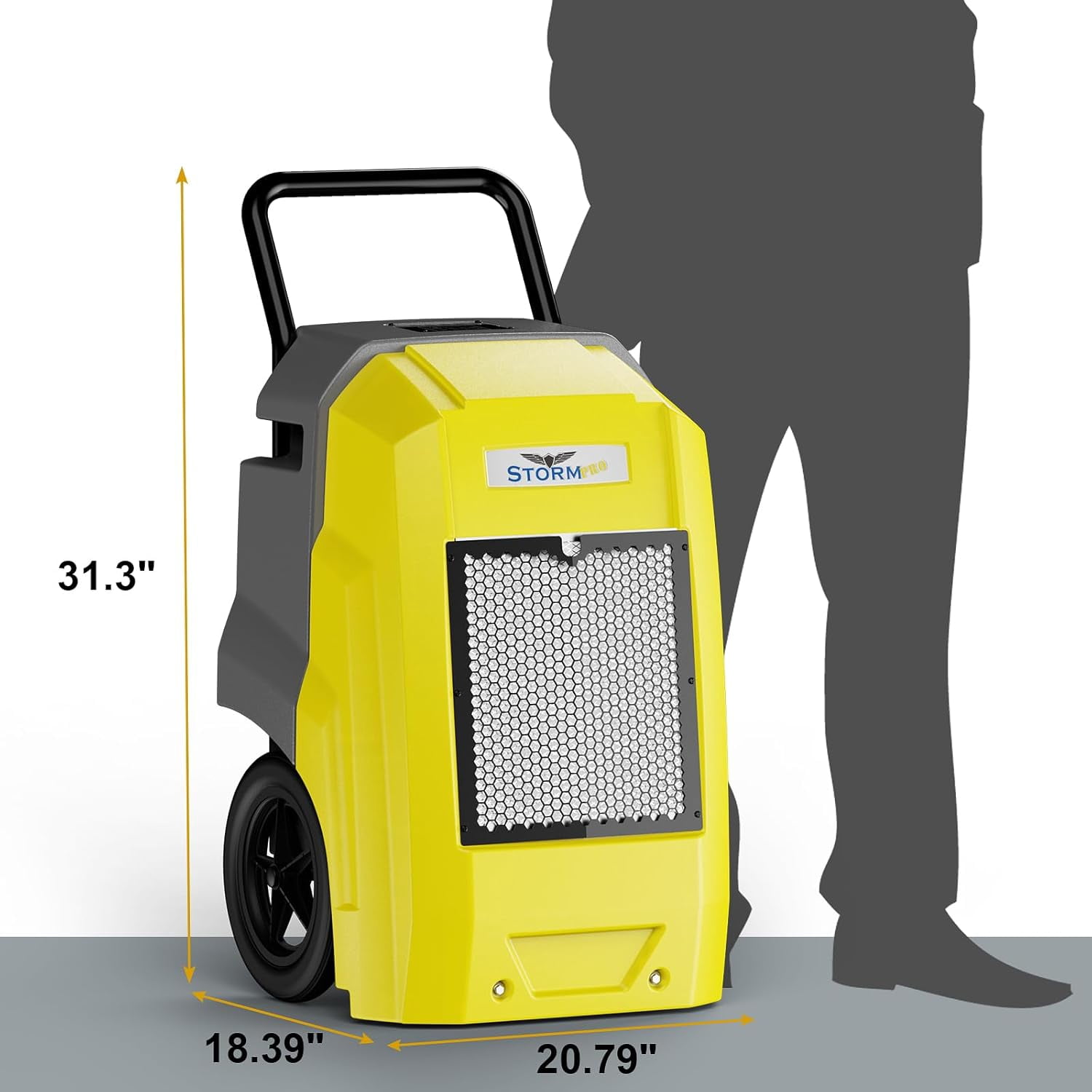 ALORAIR 180 Pints Commercial dehumidifiers with Pump Drain Hose, Smart Wi-Fi Dehumidifier for Large Basement, Industrial or Commercial Space, Smart Wi-Fi, 5 Years Limited Warranty
