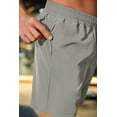 thumbnail image 3 of PINSPARK Men's Gym Workout Shorts - 7" Quick Dry Running Athletic Shorts with Towel Loop and Zipper Pockets, 3 of 8