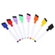 thumbnail image 1 of 8pcs Versatile Dry Erase Markers Multi-color Erasable Marker Pens For Whiteboard Classroom Supplies Colorful Marker With Dry Erase Brush, 1 of 1
