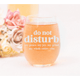 thumbnail image 3 of C&M Personal Gifts 17 Do Not Disturb My Peace My Joy My Grind My Whole Entire Vibe Stemless Wine Glass, 3 of 5