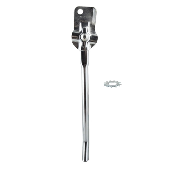 Wald Products Rear Axle Kickstand Rear Silver