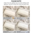 thumbnail image 5 of Southshore Fine Linens Quiet Horizon Taupe Striped Patterned Sheet Set, Ultra Soft Brushed Microfiber, 15 Inch Deep Pocket, 4 PCS, 1 Flat Sheet, 1 Fitted Sheet and 2 King Pillowcases, King, 5 of 9