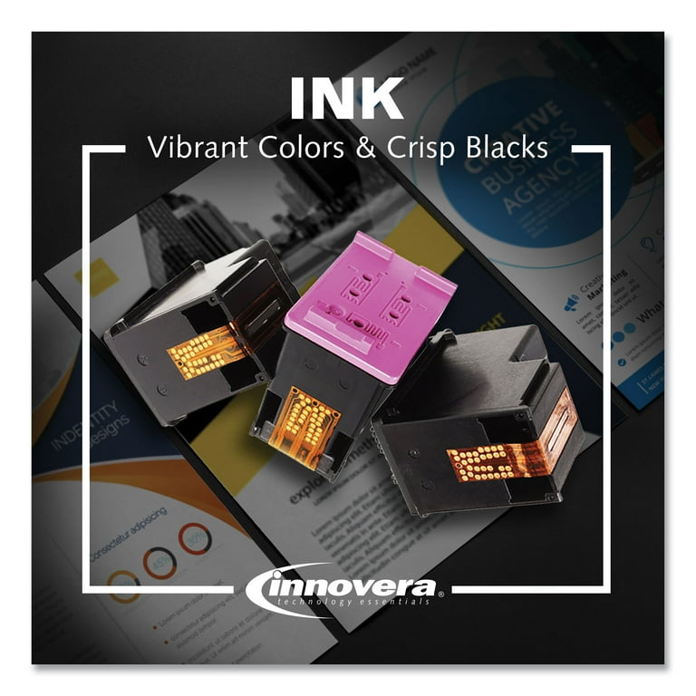 Remanufactured Black/Tri-Color Ink, Replacement for 60 (N9H63FN), 200/165 Page-Yield Remanufactured Black/Tri-Color Ink, Replacement for 60 (N9H63FN), 200/165 Page-Yield