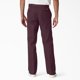 thumbnail image 2 of Pantalón de trabajo de sarga Dickies 874 para hombre Granate 31 30, 2 of 9