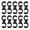 Black, variant on 10pcs Bicycle Cable Clips - Brake Gear Wire Housing Organizer Holder for Mountain Road Bikes