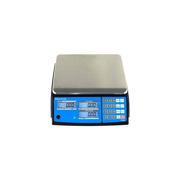 Brecknell PC3060 Digital Scale Blue/Black 60 Lbs. Capacity