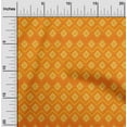 thumbnail image 2 of oneOone Velvet Orange Fabric Abstract Craft Projects Decor Fabric Printed By The Yard 58 Inch Wide, 2 of 4