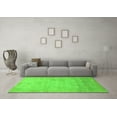 thumbnail image 3 of Ahgly Company Indoor Rectangle Abstract Green Modern Area Rugs, 8' x 10', 3 of 4
