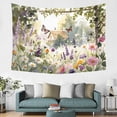 thumbnail image 4 of Tapestry Wall Hanging,Nature Floral Garden Tapestries for Dorm Living Room Bedroom Decor,Boho Wall Art,Sofa Cover,Photo Background, 40"x30", 4 of 8